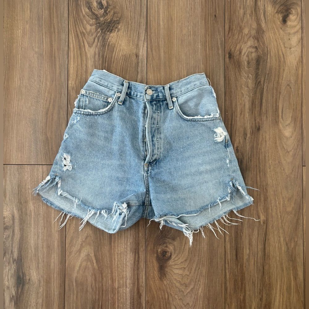 Agolde Parker Cutoff Shorts Size 24